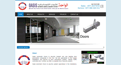 Desktop Screenshot of oasisdoors.com